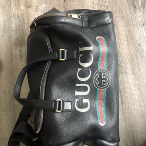 Black Gucci bag